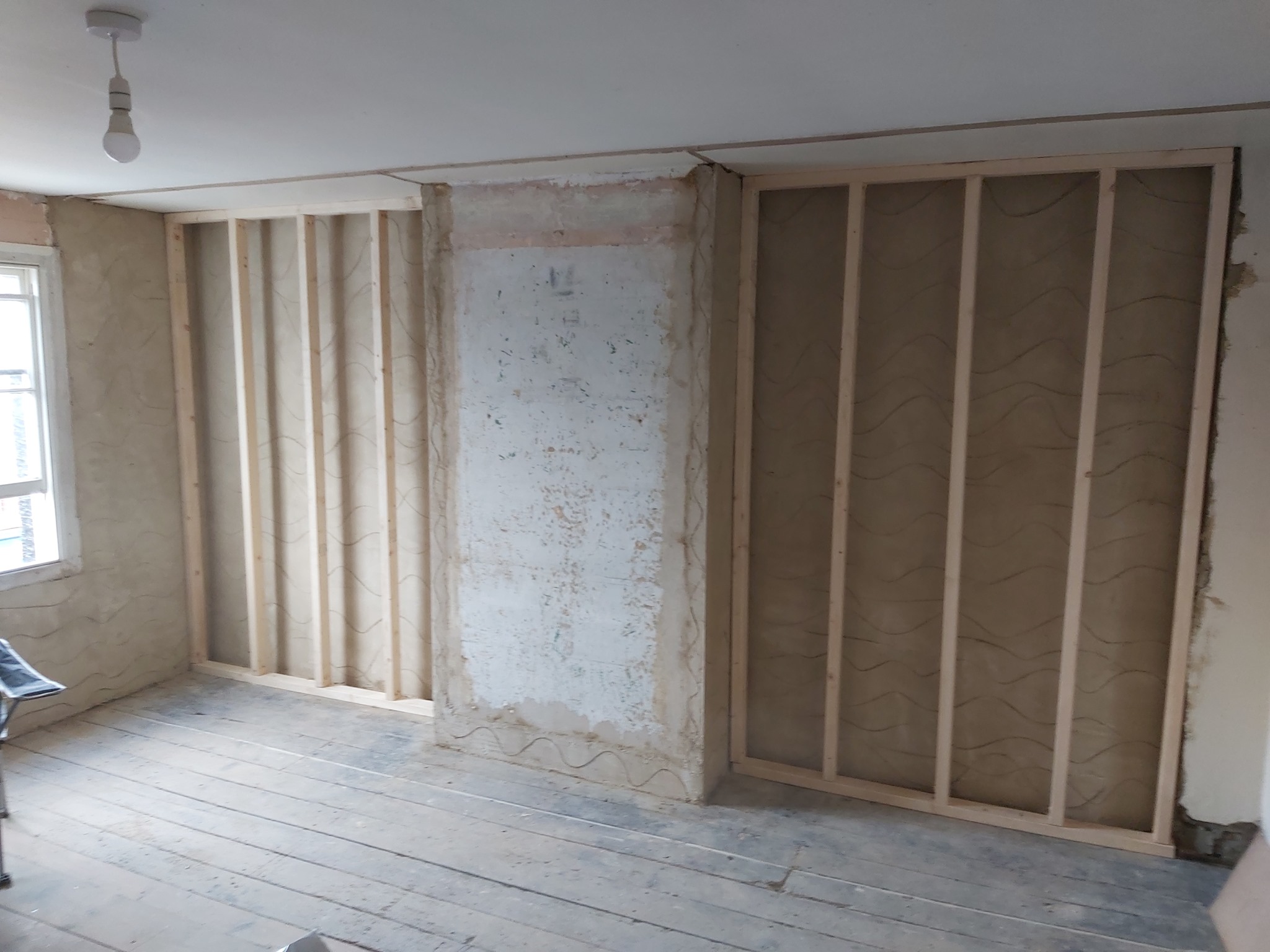Before Plastering