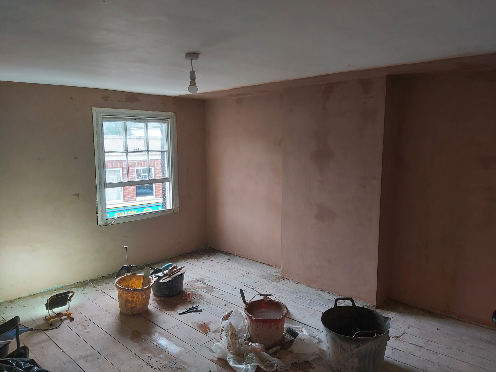After Plastering